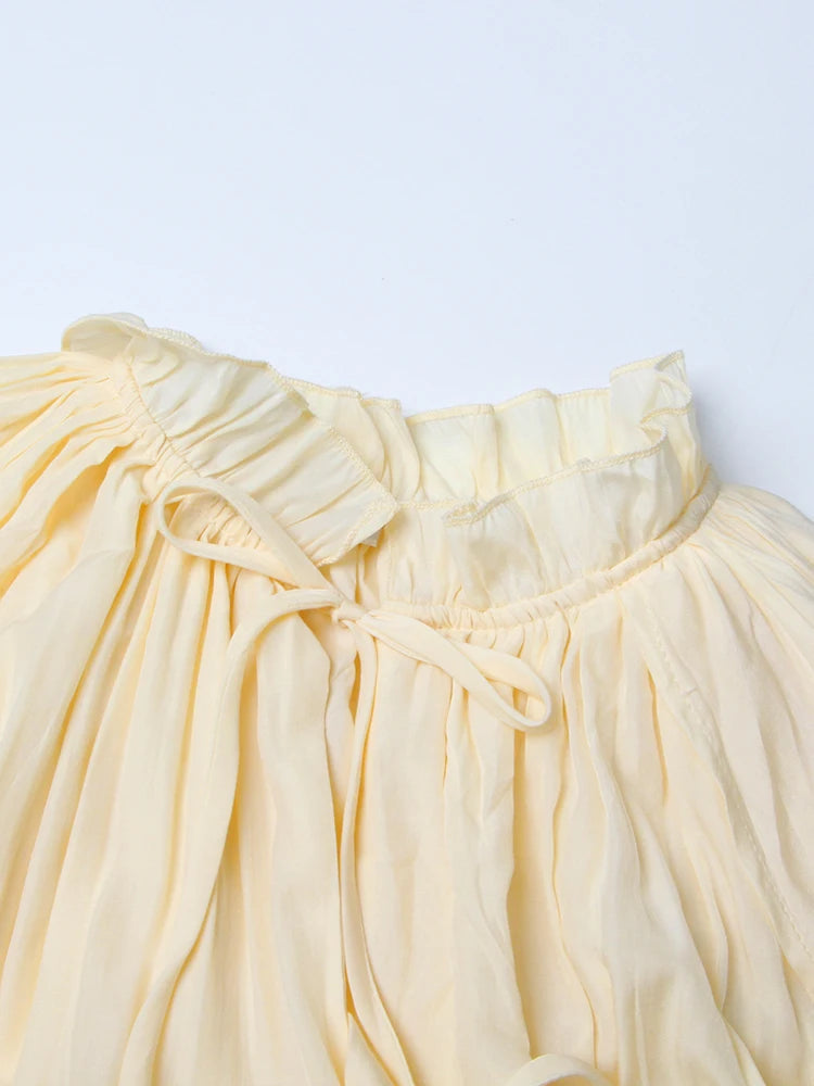 “The Poet’s Muse” Ruffled Maxi Dress