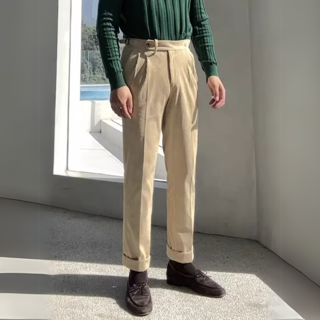 Ribbed Corduroy Trousers