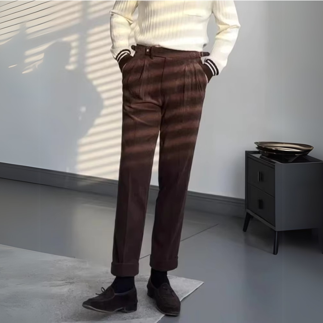 Ribbed Corduroy Trousers