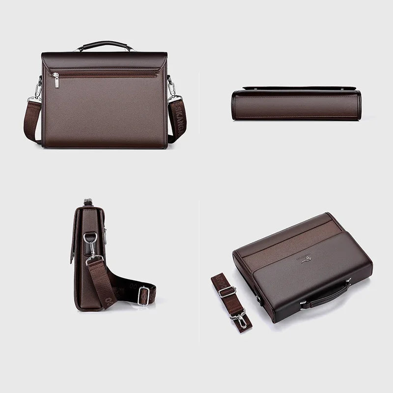  Executive Vegan Leather Laptop Bag