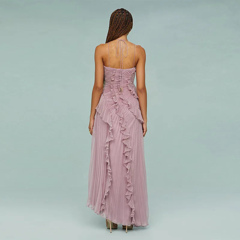 Iris Ruffle Gown
