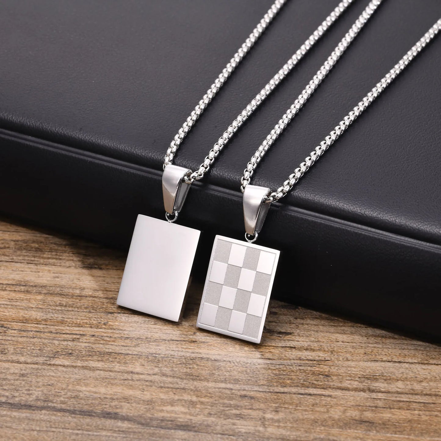 Checkered Pendant