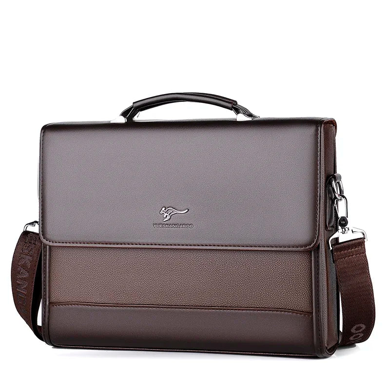  Executive Vegan Leather Laptop Bag