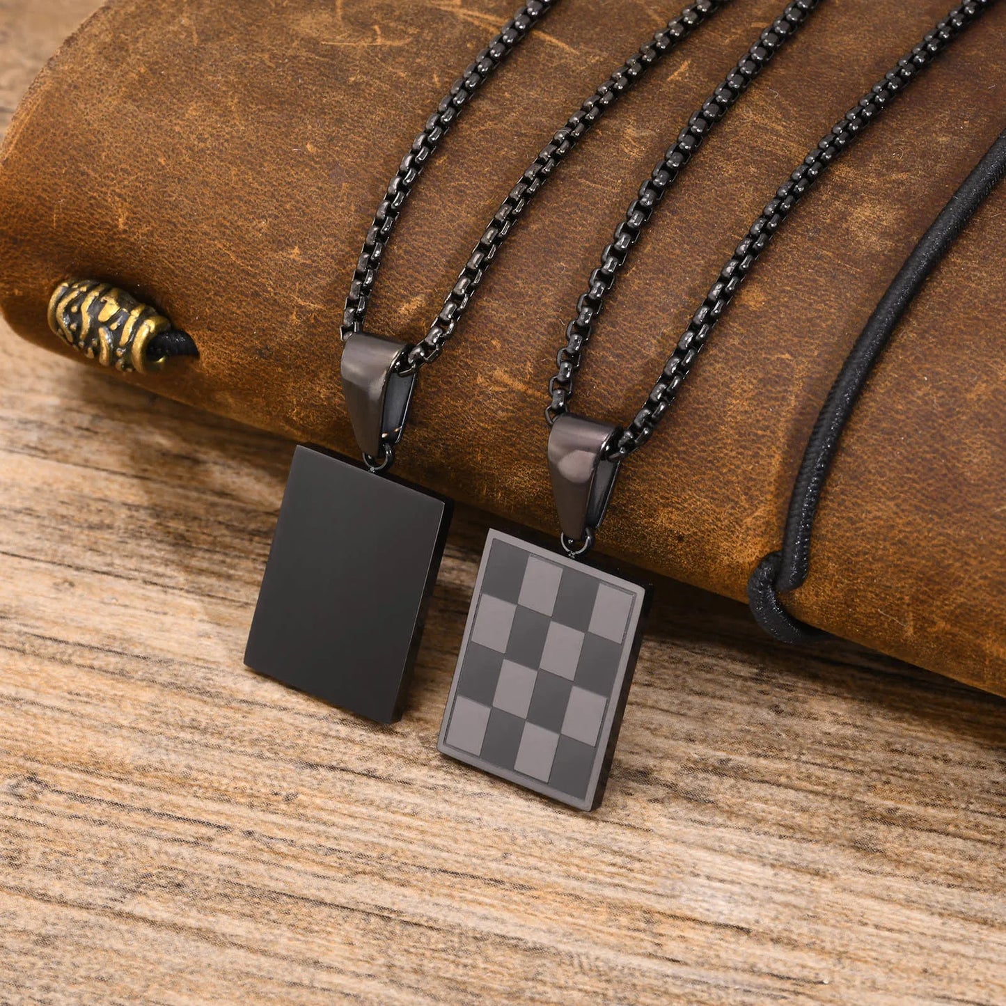 Checkered Pendant